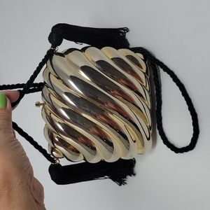 Bally International Hard Gold Purse